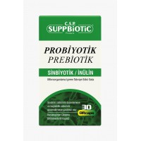 SUPPBİOTİC PROBİYOTİK PREBİYOTİK 30 KAPSÜL
